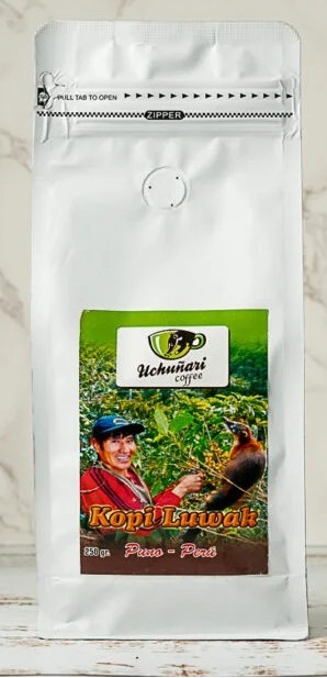 Uchuñari Coffee — Kopi Luwak Peru 8oz